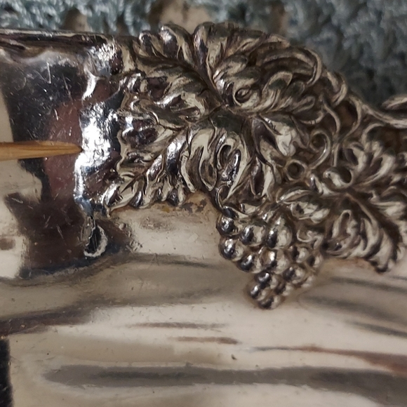 Silverplated oval of Serving Bread - Picture 6 of 9